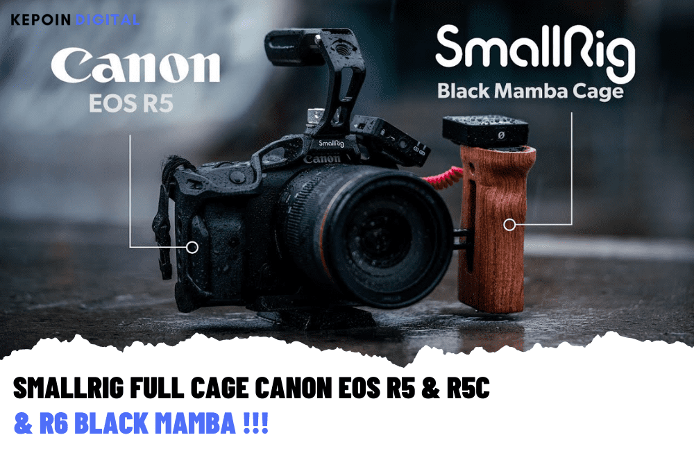 SmallRig Full Cage Canon EOS R5 & R5C & R6 Black Mamb