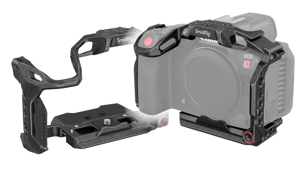 SmallRig Full Cage Canon EOS R5 & R5C & R6 Black Mamb