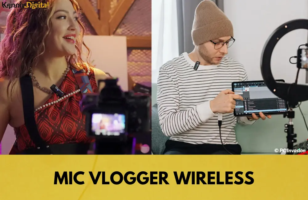 Mic Vlogger Wireless
